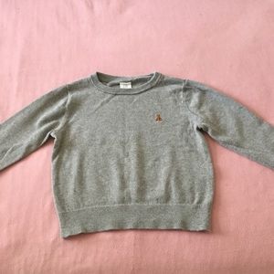 Baby GAP gray crewneck toddler sweatshirt